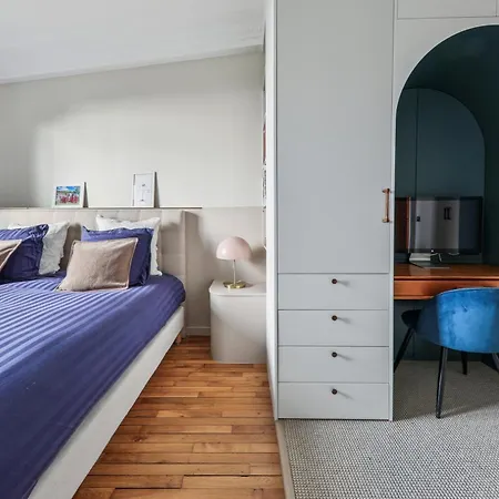 Cosy Family Nest In Montmartre *